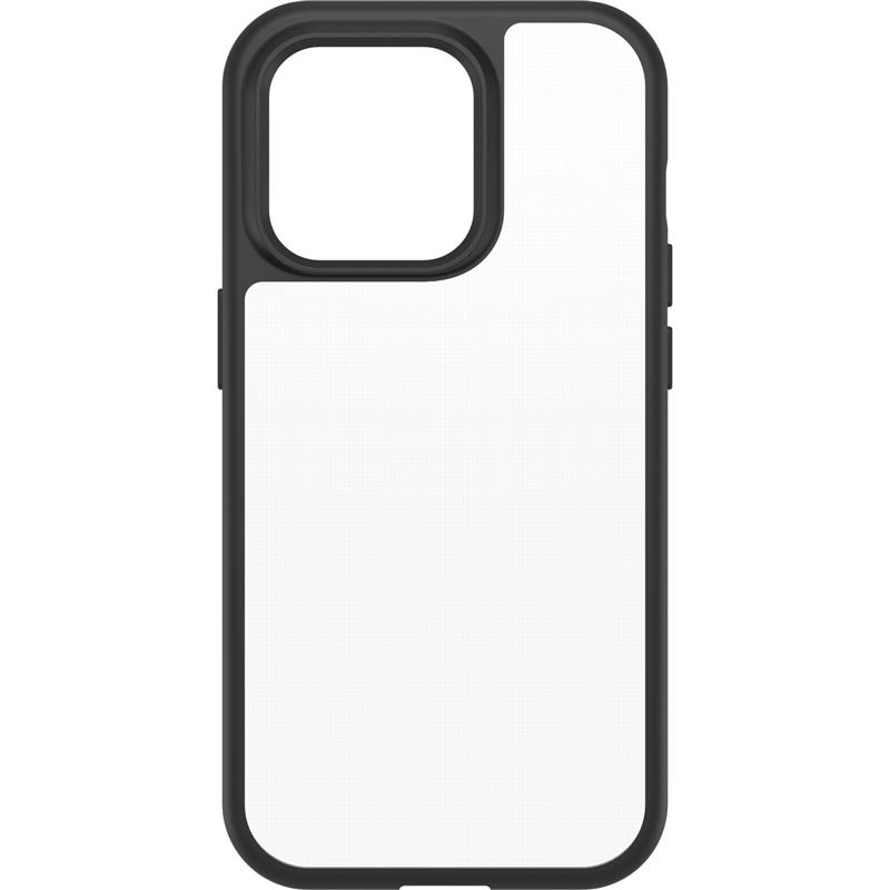 OtterBox React Series voor Apple iPhone 14 Pro, transparant/zwart - Geen retailverpakking