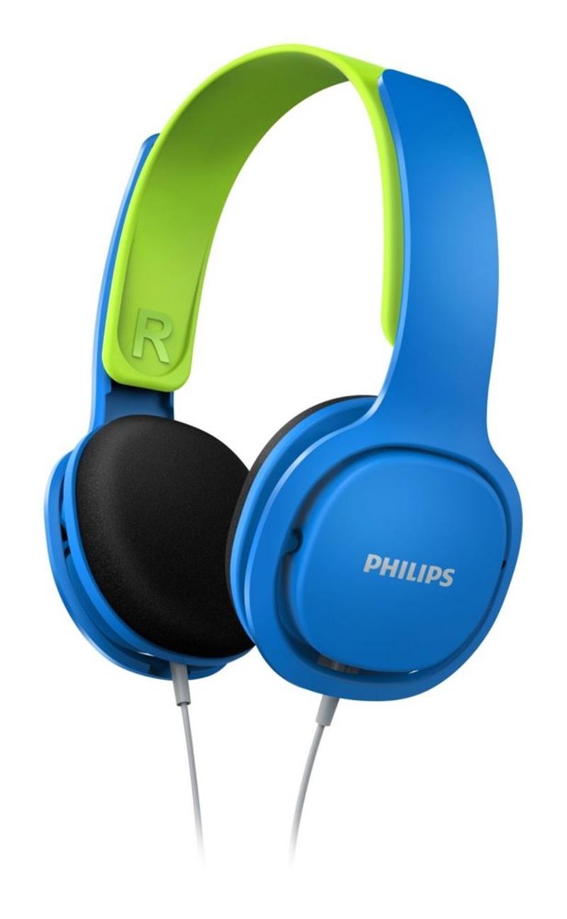 Philips Kinder headset SHK2000 (Blauw, Groen) REFURBISHED
