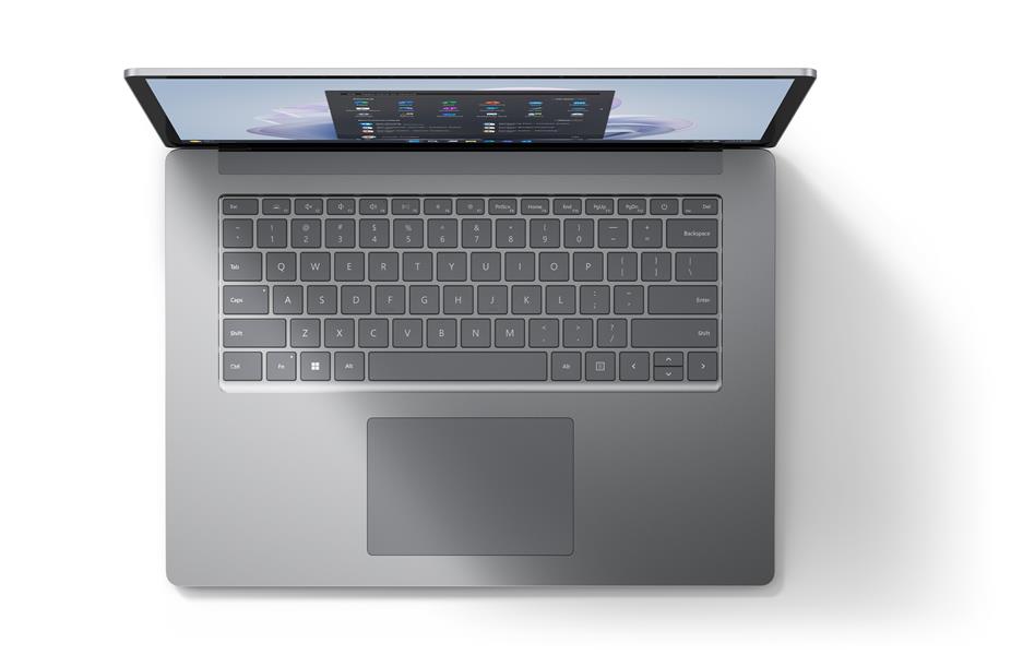 Microsoft Surface Laptop 5 i7-1265U Notebook 38,1 cm (15"") Touchscreen Intel® Core™ i7 8 GB LPDDR5x-SDRAM 256 GB SSD Wi-Fi 6 (802.11ax) Windows 11 Pr