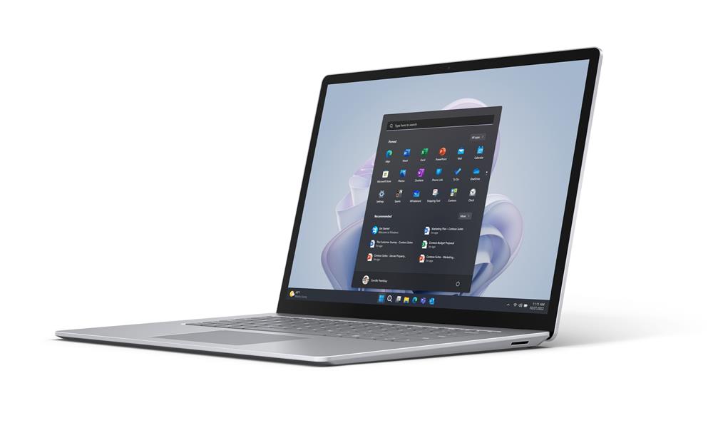 Microsoft Surface Laptop 5 i7-1265U Notebook 38,1 cm (15"") Touchscreen Intel® Core™ i7 8 GB LPDDR5x-SDRAM 512 GB SSD Wi-Fi 6 (802.11ax) Windows 11 Pr