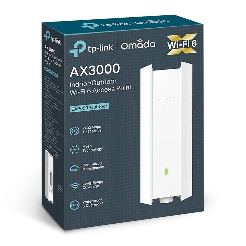 TP-Link AX3000 1000 Mbit/s Wit Power over Ethernet (PoE)