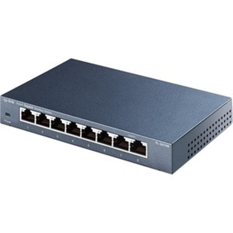 TP-LINK TL-SG108 netwerk-switch Unmanaged Zwart