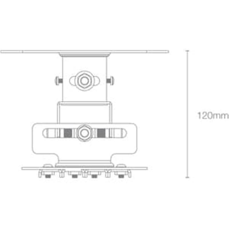 Flash Mount W Retail All projectors