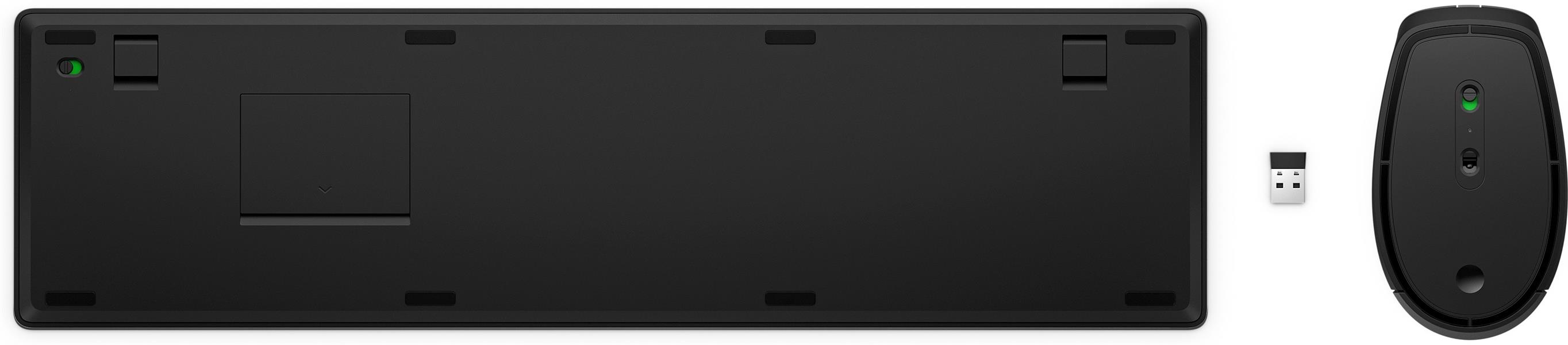 HP 655 draadloos toetsenbord en muis combo (4R009AA) + Renew Business 15,6-inch laptoptas (3E5F8AA)