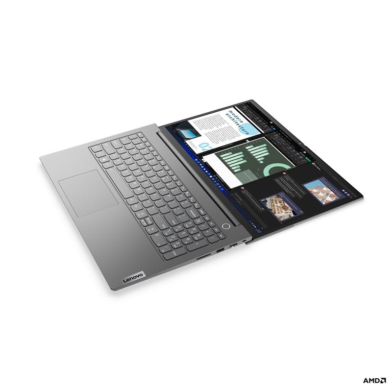 Lenovo ThinkBook 15 5825U Notebook 39,6 cm (15.6"") Full HD AMD Ryzen™ 7 16 GB DDR4-SDRAM 512 GB SSD Wi-Fi 6 (802.11ax) Windows 11 Pro Grijs