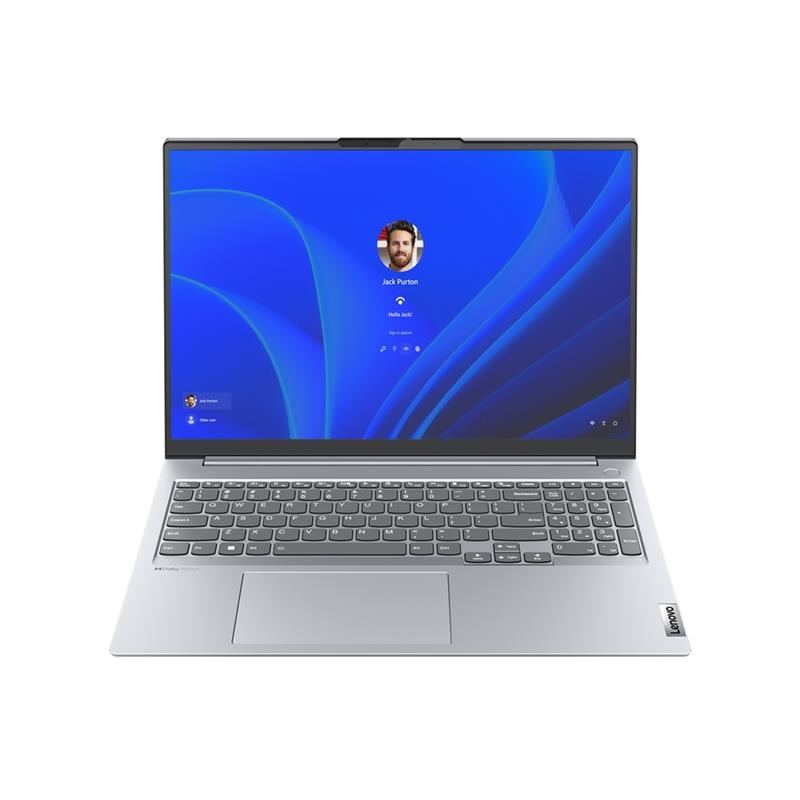 Lenovo ThinkBook 16 G4+ i5-1235U Notebook 40,6 cm (16"") WUXGA Intel® Core™ i5 16 GB LPDDR5-SDRAM 512 GB SSD Wi-Fi 6 (802.11ax) Windows 11 Pro Grijs