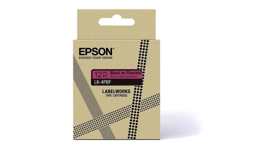 Epson LK-4PBF Zwart, Roze