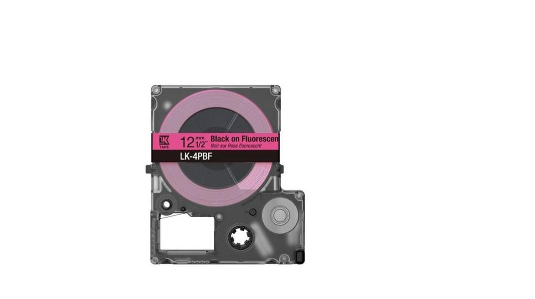 Epson LK-4PBF Zwart, Roze