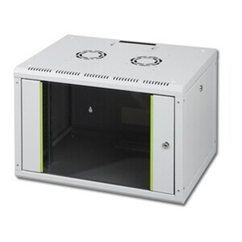 7U wall mounting cabinet - Unique 420x600x600 mm - Grey