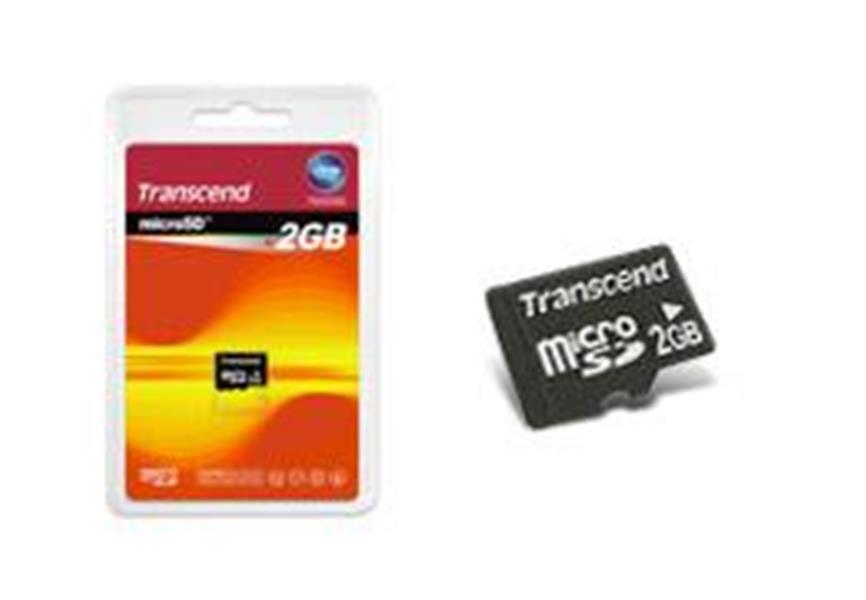 Transcend micro SD 2GB no box adapter