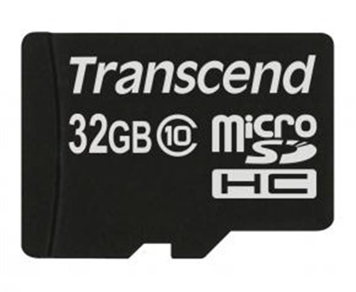 Transcend micro SDHC CARD 32GB Class 10 MLC ECC 2 7v - 3 6v