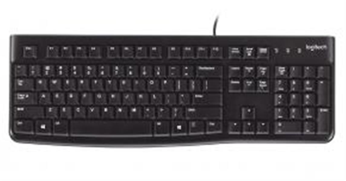 Logitech Keyboard K120 for Business toetsenbord USB QWERTY US International Zwart