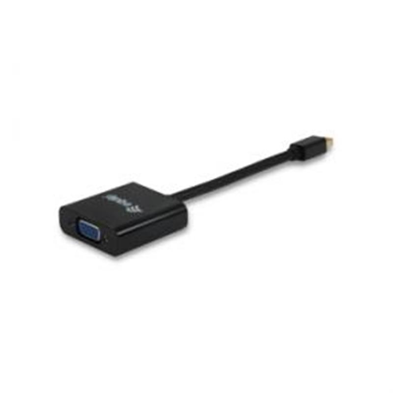 Equip 133432 video kabel adapter 0,17 m Mini DisplayPort VGA Zwart