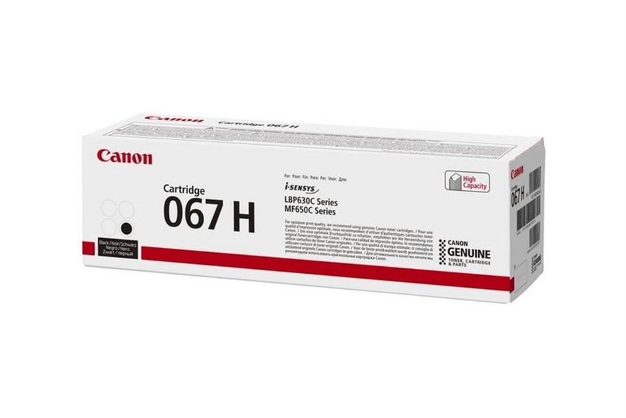 Canon 067H tonercartridge 1 stuk(s) Origineel Zwart