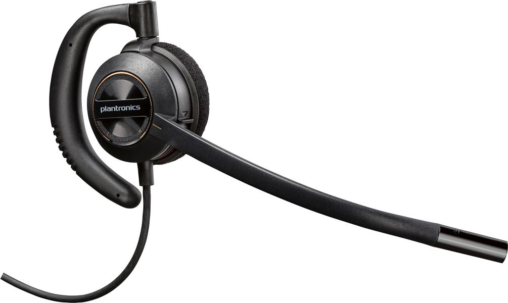 HP Poly EncorePro 530 Headset Bedraad oorhaak Oproepen/muziek Zwart