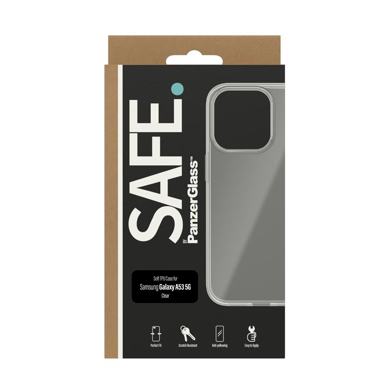 PanzerGlass SAFE95306 mobiele telefoon behuizingen Hoes Transparant