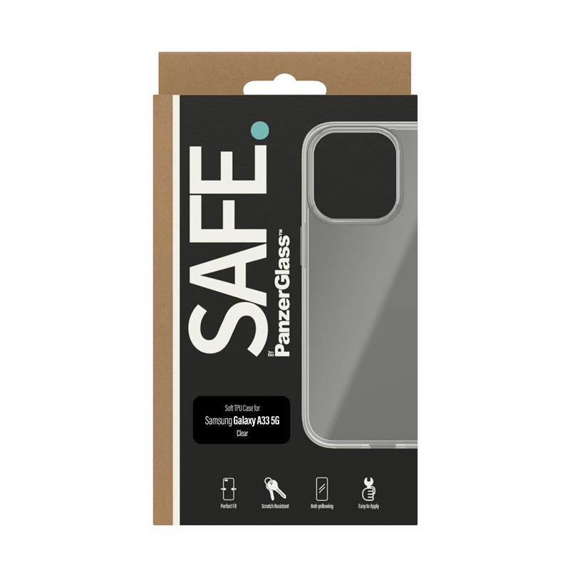 PanzerGlass SAFE95307 mobiele telefoon behuizingen Hoes Transparant