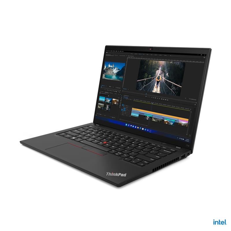 Lenovo ThinkPad T14 i5-1235U Notebook 35,6 cm (14"") WUXGA Intel® Core™ i5 16 GB DDR4-SDRAM 512 GB SSD Wi-Fi 6E (802.11ax) Windows 11 Pro Zwart
