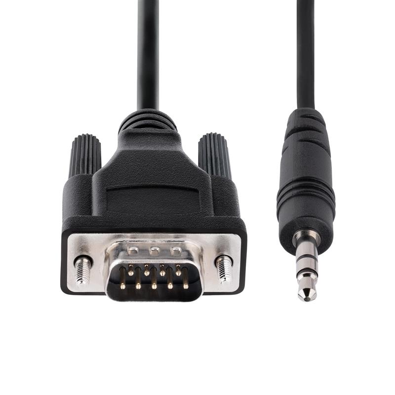 3ft DB9 to 3 5mm Serial Cable RS232
