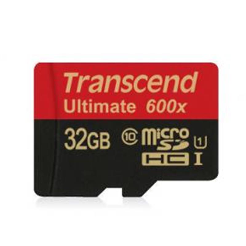 Transcend Ultimate microSDHC 8GB 4K 90MB s UHS-I U1 Class10 600x MLC Waterproof