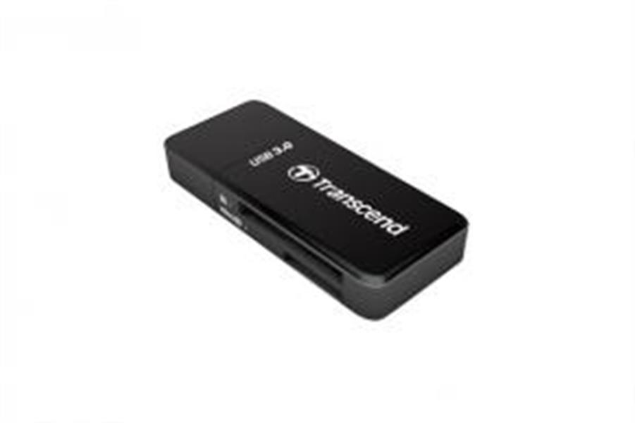 Transcend RDF5 geheugenkaartlezer USB 3 2 Gen 1 3 1 Gen 1 Type-A Zwart