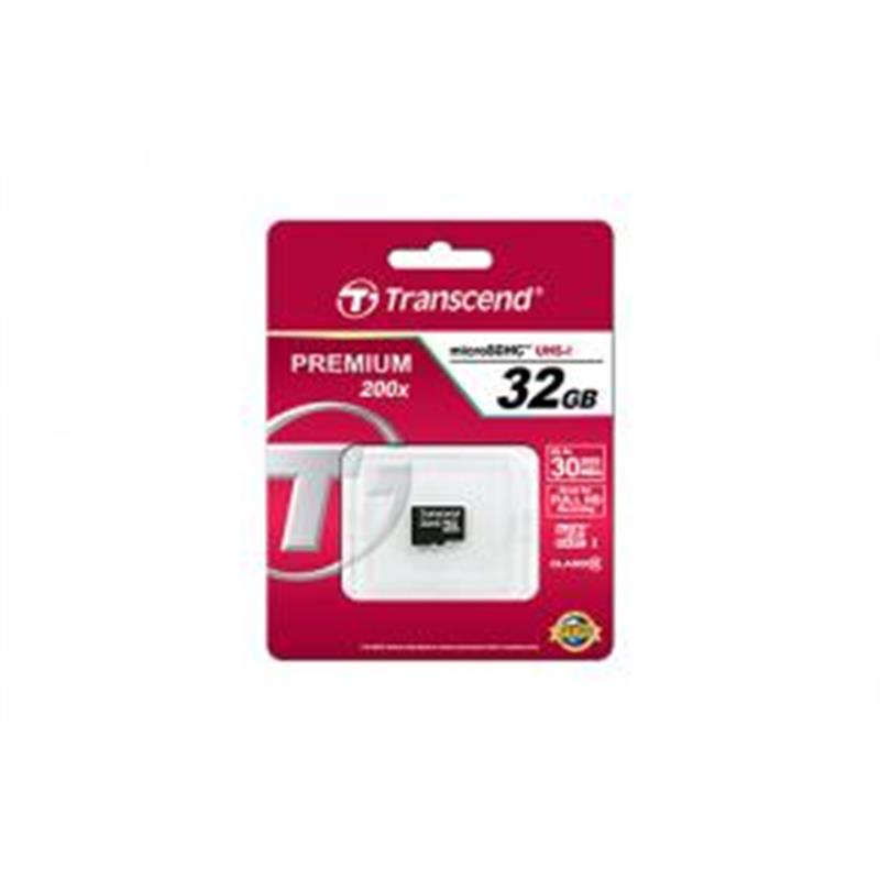 Transcend Premium microSDHC 8GB FullHD 45 MB s Class10 SD 3 0 ECC Waterproof 