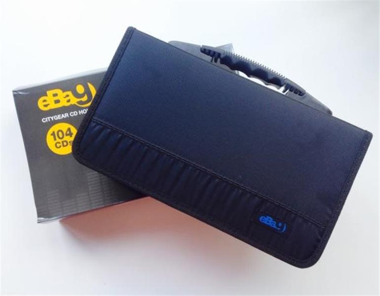 Ecat Citygear CD Holder 104 CDs Black