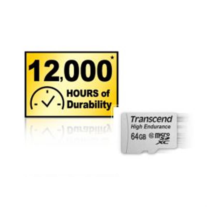 Transcend High-endurance SDHC 32GB FullHD Class10 21 20MB s Waterproof