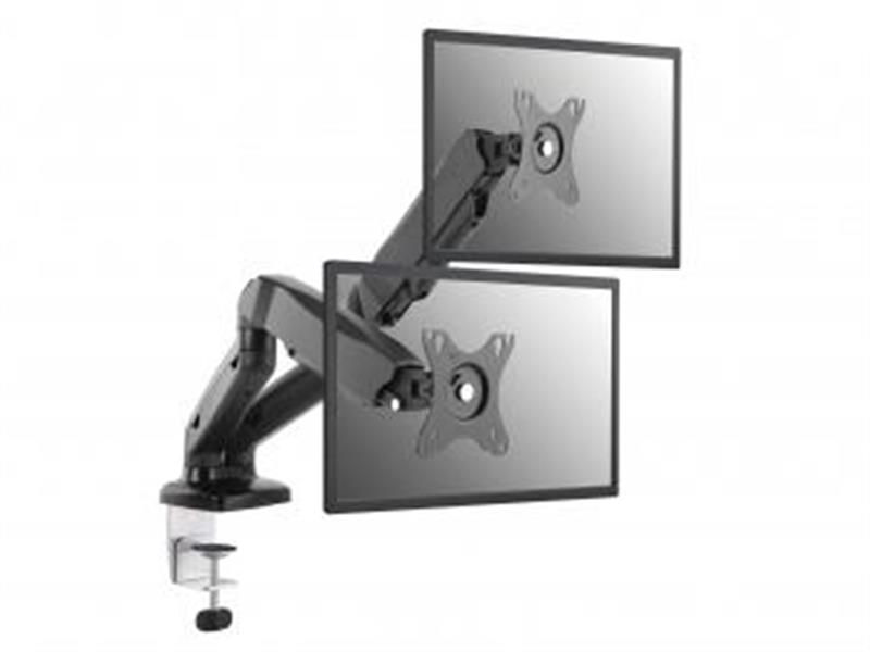 Equip 650121 flat panel bureau steun 68,6 cm (27"") Klem Zwart