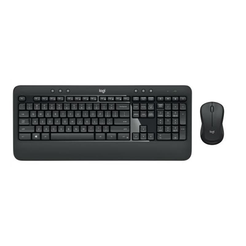 Logitech MK540 toetsenbord RF Draadloos QWERTY US International Zwart, Wit