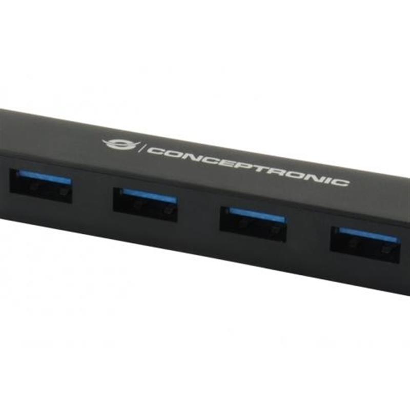 Conceptronic CTC4USB3 USB 3.2 Gen 2 (3.1 Gen 2) Type-C 5000 Mbit/s