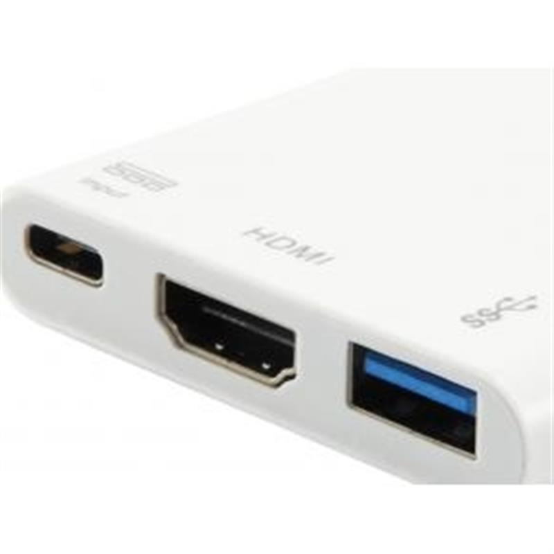 Equip 133461 interface hub USB 3.2 Gen 1 (3.1 Gen 1) Type-C Wit