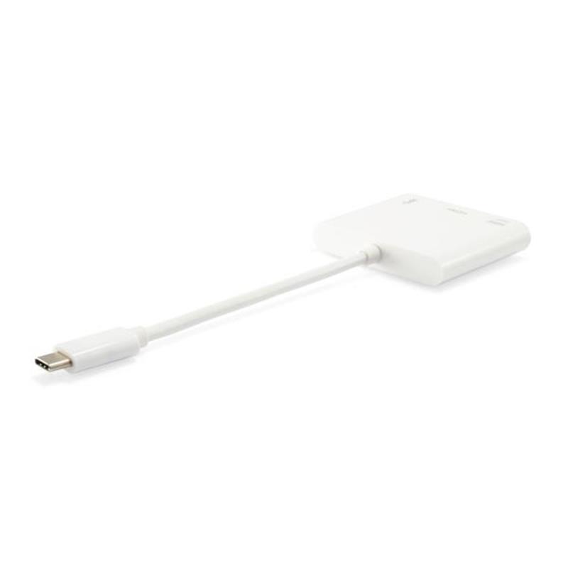 Equip 133461 interface hub USB 3.2 Gen 1 (3.1 Gen 1) Type-C Wit