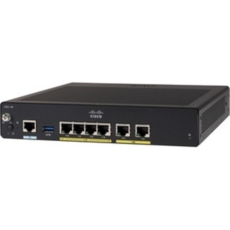 Cisco C921-4P netwerk-switch Managed Zwart