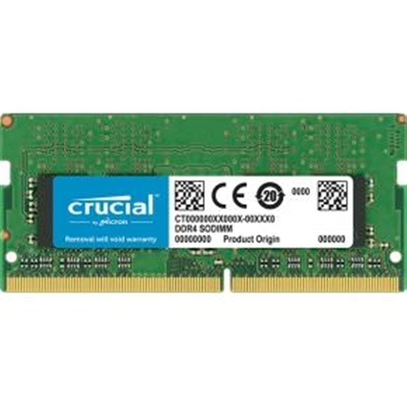 Crucial Crucial SO-DIMM 8GB DDR4 2400Mhz CL17 Single Ranked Unbuffered 1 2v