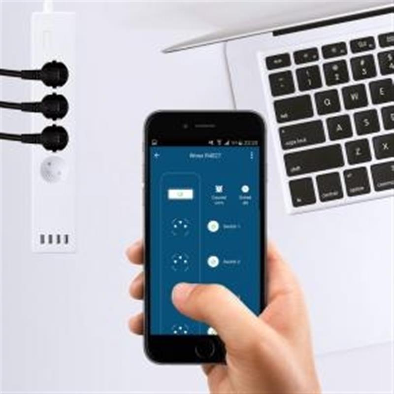 WOOX R4027 Smart Multi-plug Franse stroom slimme stekkerdoos powered by TUYA