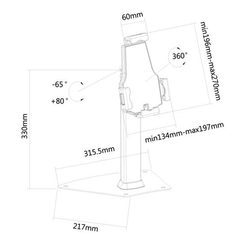 Neomounts tablet stand