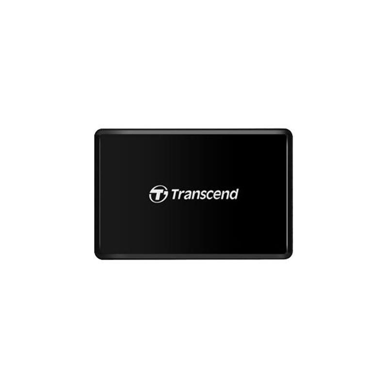 Transcend RDF8 geheugenkaartlezer Zwart Micro-USB