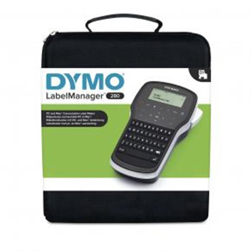 DYMO LabelManager 280 + Case labelprinter Thermo transfer