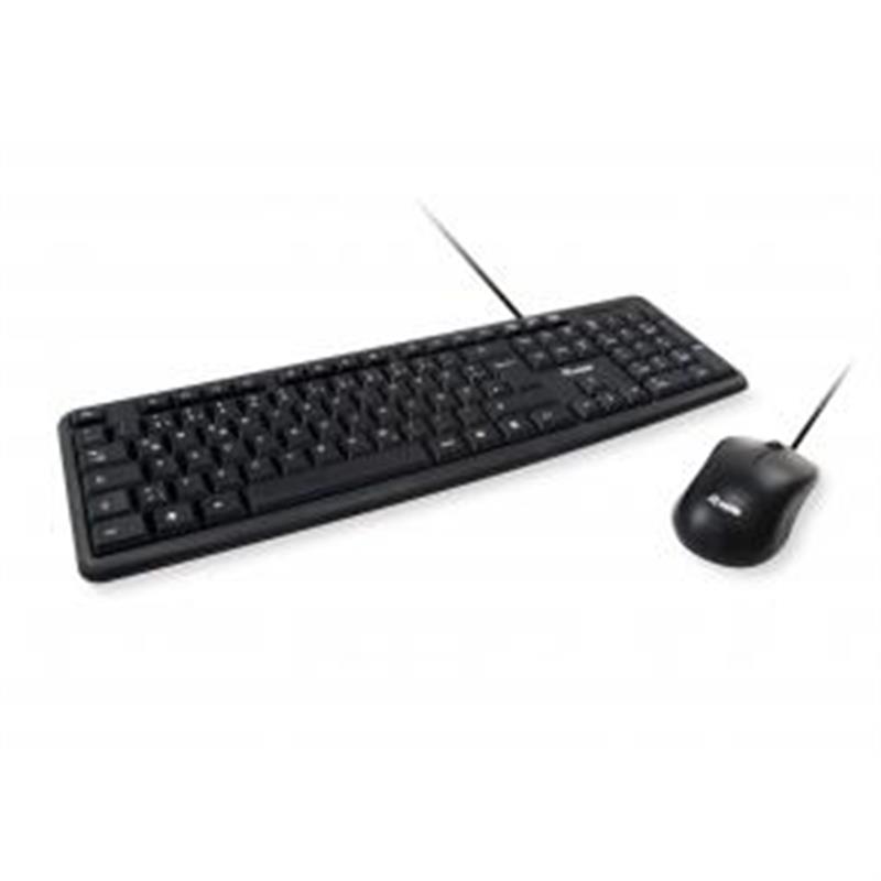 Equip 245200 toetsenbord USB QWERTY Duits Zwart