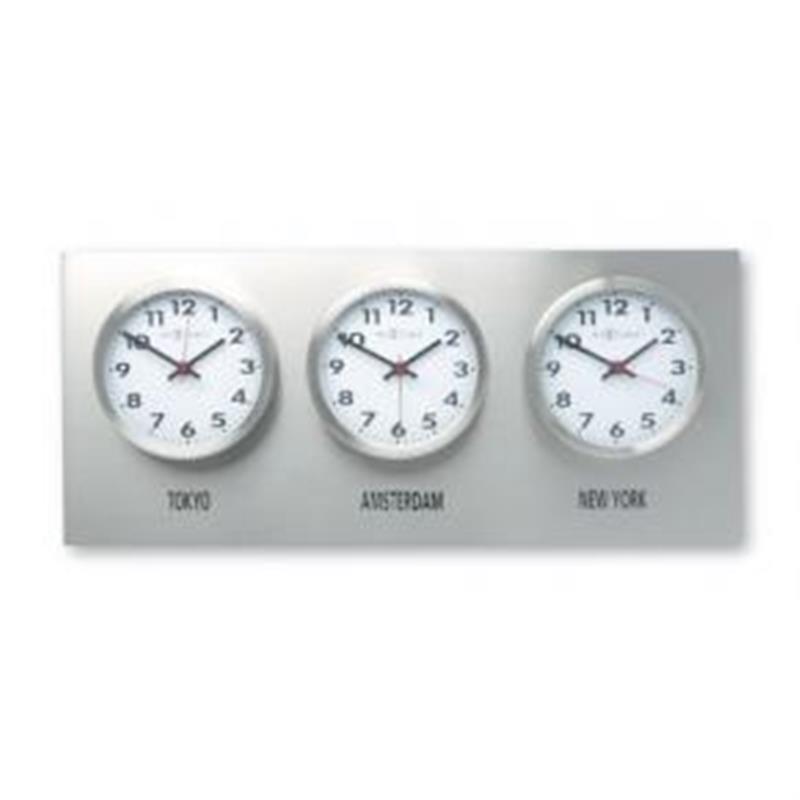 NeXtime Wall plate excl clocks 25x57 cm Wall Metal
