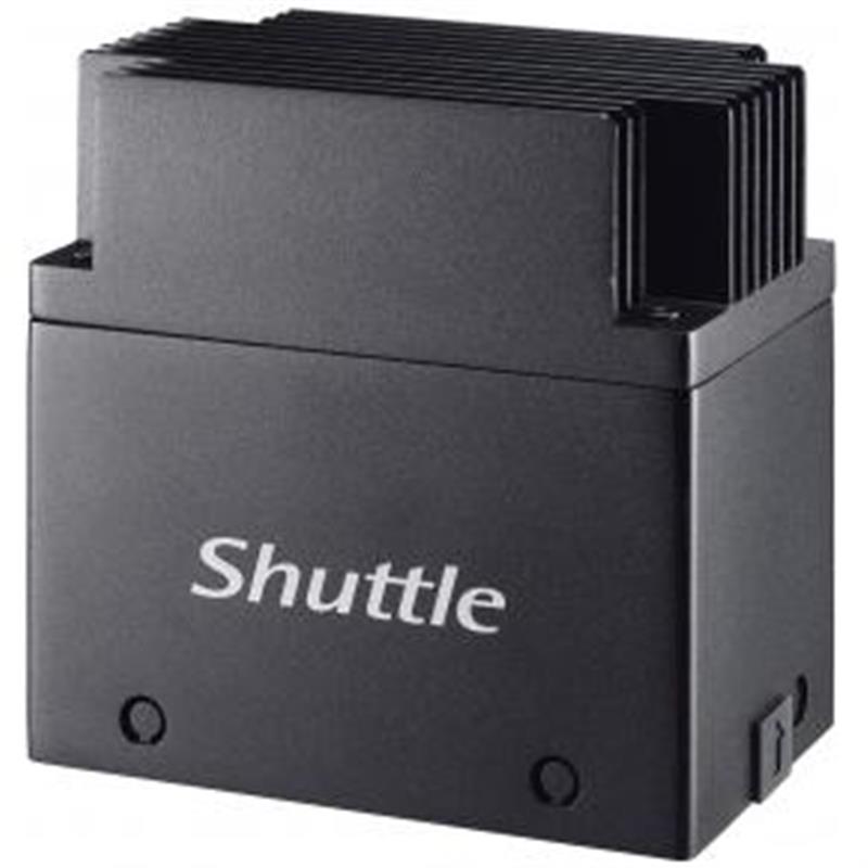 Shuttle EDGE EN01J3 J3355 Intel® Celeron® 4 GB LPDDR4-SDRAM 64 GB eMMC Mini PC Zwart