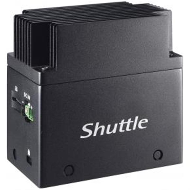 Shuttle EDGE EN01J4 J4205 Intel® Pentium® 8 GB LPDDR4-SDRAM 64 GB eMMC Mini PC Zwart