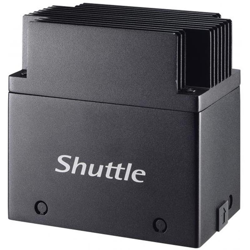 Shuttle EDGE EN01J4 J4205 Intel® Pentium® 8 GB LPDDR4-SDRAM 64 GB eMMC Mini PC Zwart