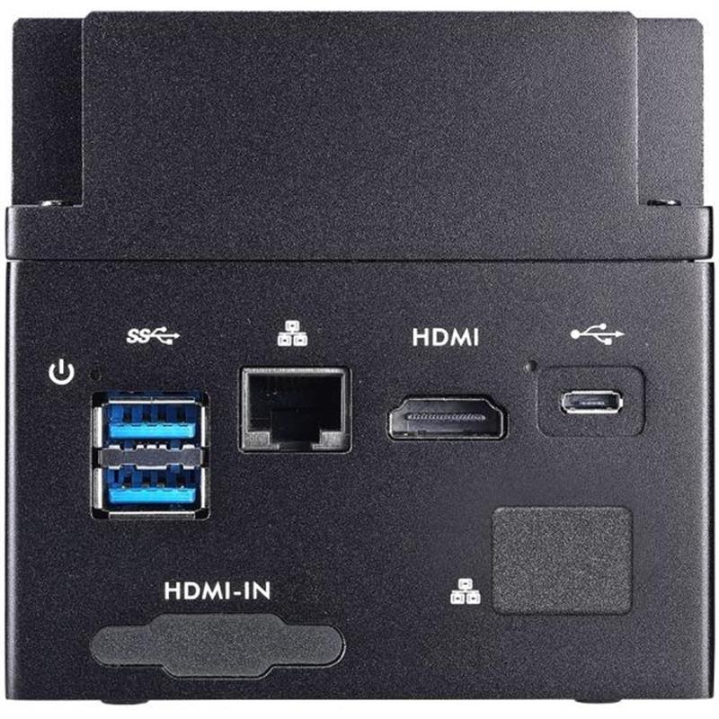 Shuttle EDGE EN01J4 J4205 Intel® Pentium® 8 GB LPDDR4-SDRAM 64 GB eMMC Mini PC Zwart
