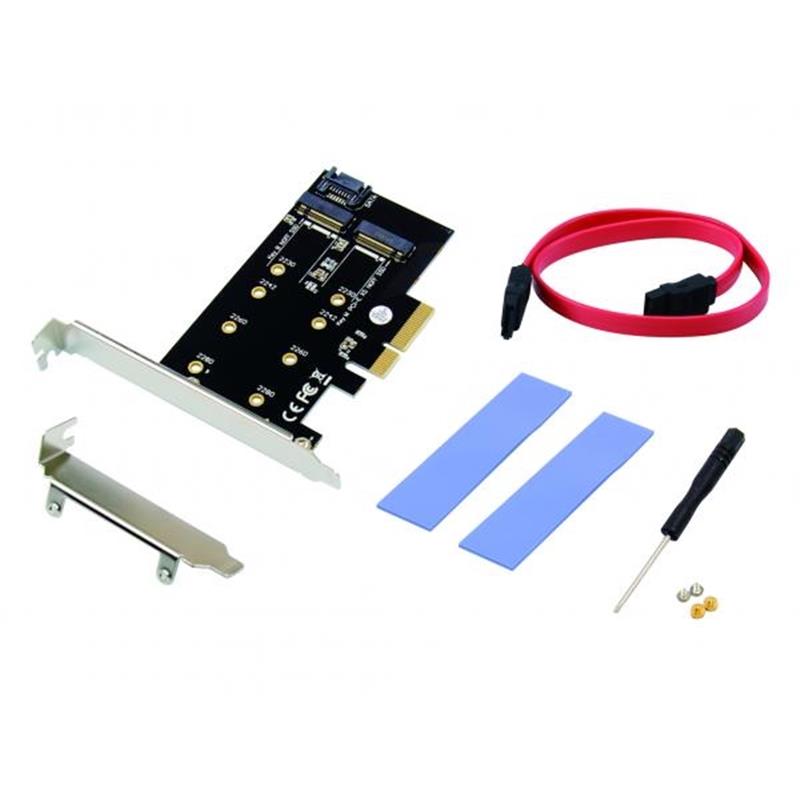 Conceptronic EMRICK04B interfacekaart/-adapter Intern M.2