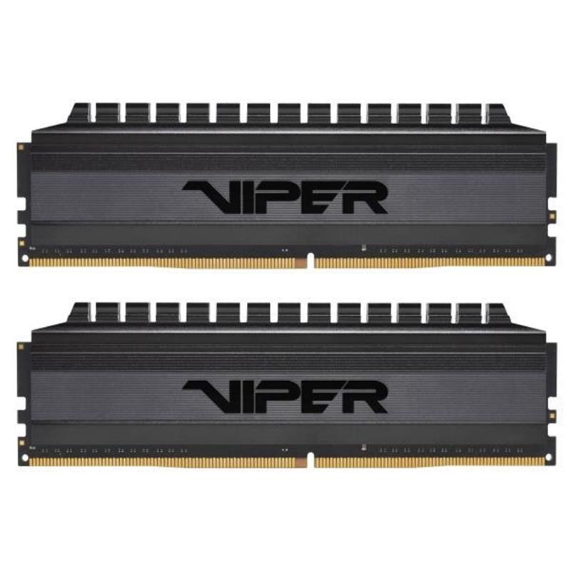 Patriot Viper 4 Blackout DIMM Dual Kit 32GB DDR4 3200MHz CL16 HS Black 1 35v