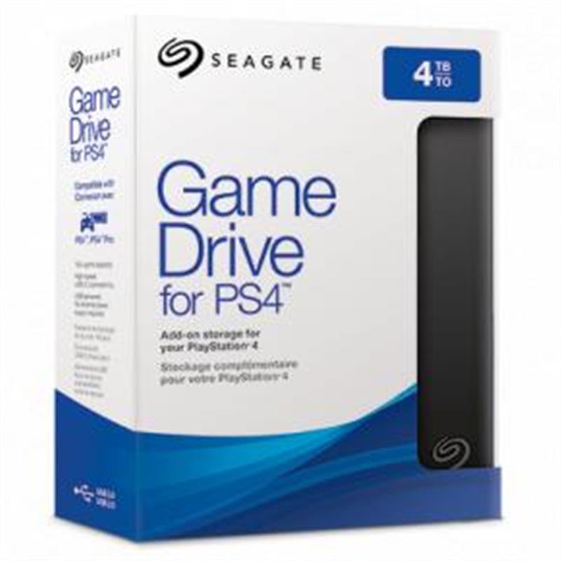 Seagate Game Drive STGD4000400 externe harde schijf 2000 GB Zwart