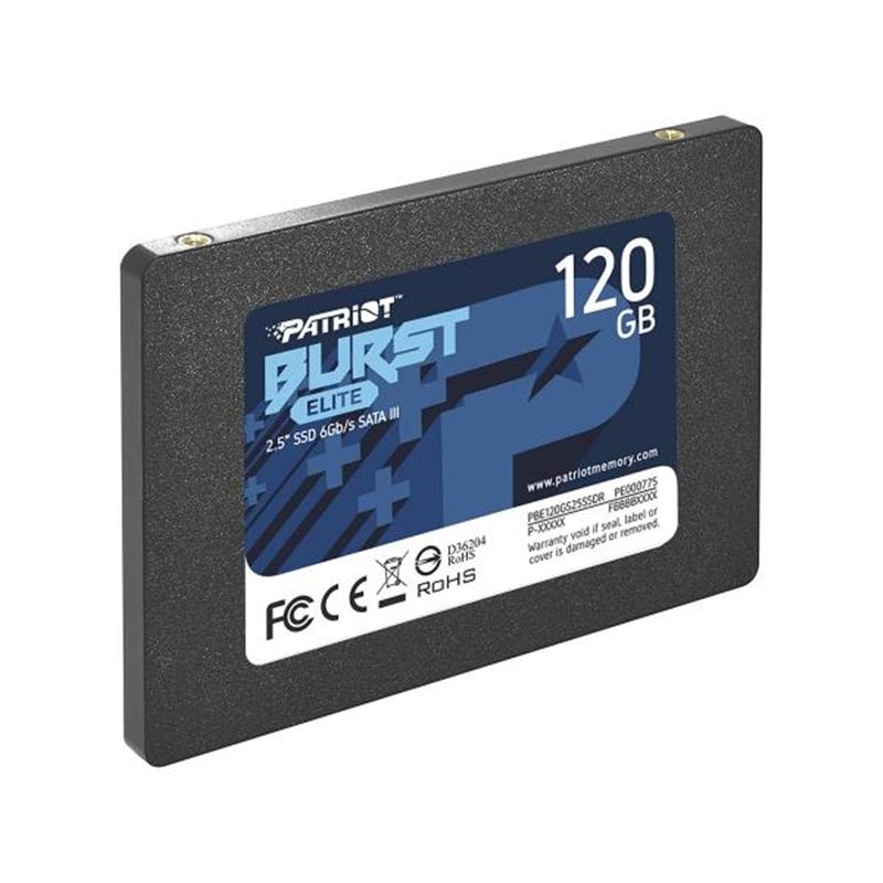 Patriot BURST ELITE SSD 120GB SATA3 540 MB s Black