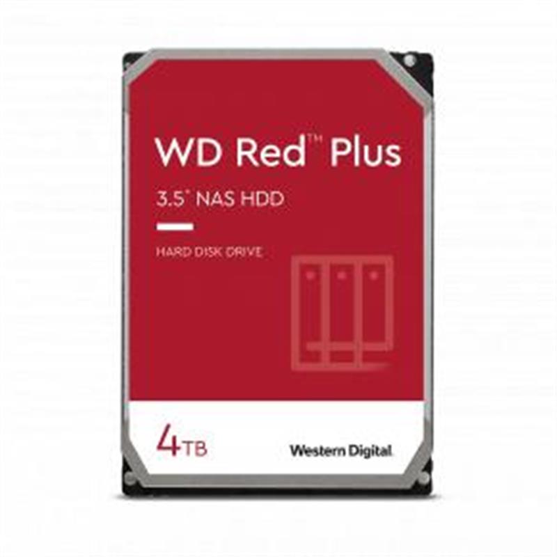 Red Plus 4TB - 3 5 inch - SATA 6Gb s - 5400RPM - 128MB Cache - CMR